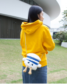 Shaw Auditorium Plush Shoulder Pouch